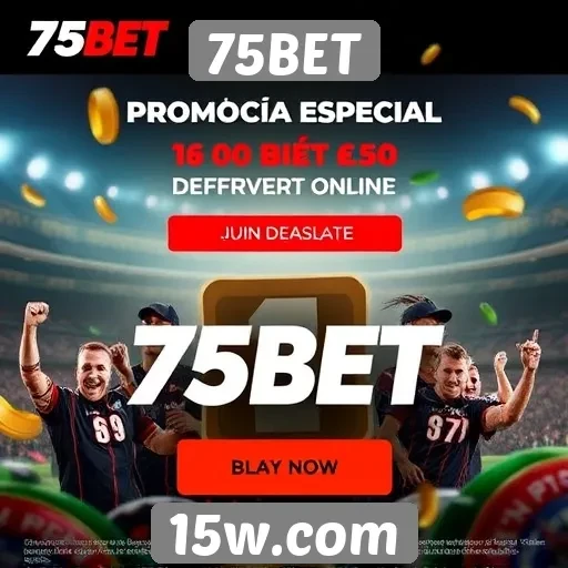 75BET oferece promoção especial para novos usuários
